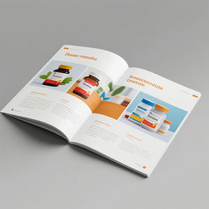 การพิมพ์แคตตาล็อกผลิตภัณฑ์โภชนาการแบบกำหนดเองสำหรับแบรนด์สุขภาพและการตลาดค้าปลีก - Product Image 4