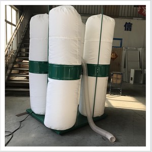 Nuevo y Potente Colector de Polvo Industrial Portátil para Máquinas de Carpintería - Aspiradora de Alta Resistencia de 10 HP con Bolsa de Tela - Product Image 4
