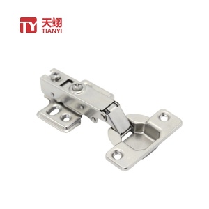 Cabinet Furniture Kitchen Hydraulic Buffer <b>Self</b> <b>Closing</b> Soft Flush Open Concealed Invisible Hidden Adjustable <b>Hinge</b> - Product Image 1