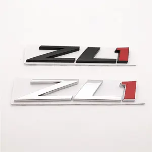 Z71越野徽章3D设计黑色红色铬ABS塑料字母徽章雪佛兰徽章