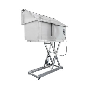 Bañera de Acero Inoxidable para Perros con Elevación Eléctrica, Estación de Lavado para Mascotas Grandes y Pequeñas 1298x740x1150-1830mm - Product Image 2