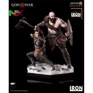 Figura de Acción de Iron Studios, Dios de la Guerra, Kratos y Atreus, Escala 1/<span class=keywords><strong>10</strong></span>, Modelo de Estatua, Regalo - Product Image 1
