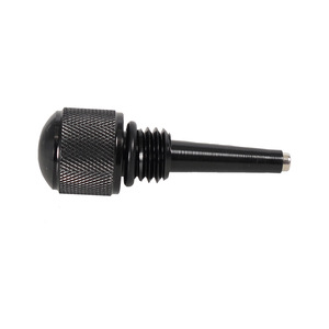 Diesel Engine Part Oil Dipstick 7.6cm Black And Silver Aluminum For <b>Generator</b> 55201 - Product Image 3