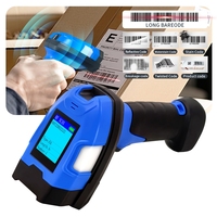 Scanner de codes-barres 1D 2D QR sans fil OEM pour tri postal, coursier, bibliothèque, librairie, pistolet scanner sans fil, scanner de vente au détail