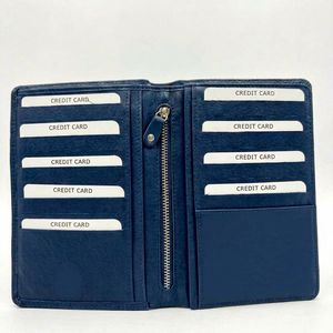 Elegante Porta Pasaportes de Cuero Genuino con Bloqueo RFID, Cartera de Viaje, Funda Ecológica para Documentos de Uso Diario - Product Image 1