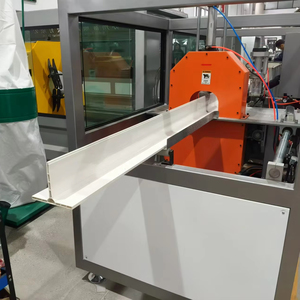 Fosita Full Automatic High Safety <strong>65mm</strong> <strong>Single</strong> <strong>Screw</strong> <strong>PVC</strong>/WPC Profile <strong>Extruder</strong> with PLC Motor Gearbox &amp; Engine CE Certified - Product Image 1