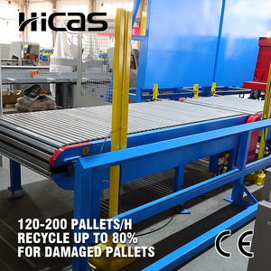Línea de Reparación de Palés Verdes HICAS SF5000, 80% de Recuperación para Negocios de Alquiler de Palés, Logística y Reciclaje - Product Image 3