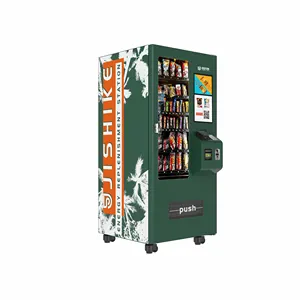 Máquina expendedora HK Distribuidores automáticos de bebidas Máquina Expendedora de farmacia con pantalla publicitaria Lcd