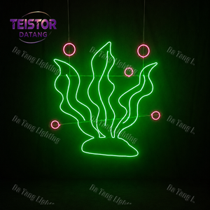 Lumière LED 2D de Noël en néon sur le thème de la vie marine avec contour coloré pour les décorations intérieures et extérieures - Product Image 4