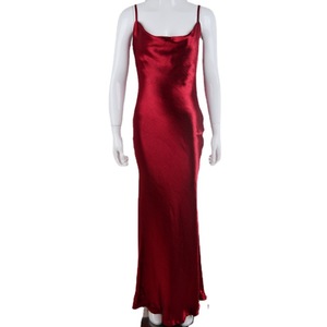 Vestido de Noche Largo con Cuello Halter, Sin Mangas, Espalda Descubierta, Capa Transparente y Cintura Natural para Mujer - Product Image 5