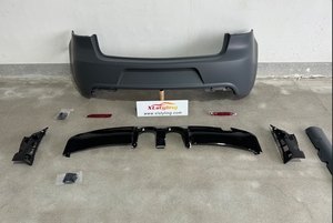 Accessoires de voiture XLstyling conversion facelift bodykit pare-chocs avant avec calandre pour VW Volkswagen <span class=keywords><strong>Golf</strong></span> 6 MK6 à R20 type - Product Image 6
