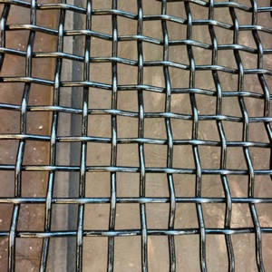 थोक कस्टम उच्च मैंगनीज 65mn स्टील वायर रेत से जुड़ी रेत खदान/क्रशर के लिए बुना हुआ स्क्रीन जाल - Product Image 1