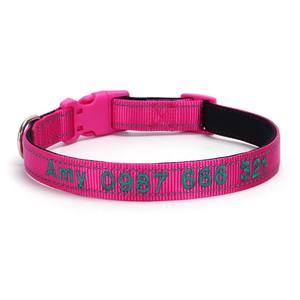 Kingtale-<span class=keywords><strong>Collar</strong></span> de servicio para perros, diseño de hebilla codificada en tamaños de 1 a 2, para prevenir accidentes, advierte a otros de su perro por adelantado - Product Image 4