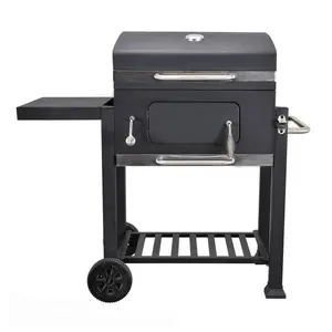 big half round Grill For,Garden Outdoor Use China BBQ supplier charcoal grill barbecue/