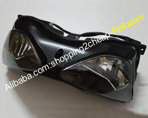 Moto Phare Avant Pour Kawasaki <span class=keywords><strong>Ninja</strong></span> <span class=keywords><strong>ZX6R</strong></span> <span class=keywords><strong>2003</strong></span> 2004 ZX-6R ZX636 03 04 ZX-6R ZX 636 6R Phare Phare - Product Image 2