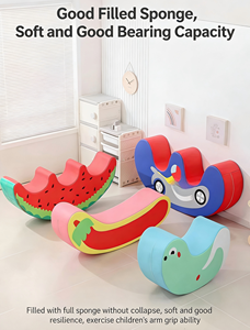 Cheval à bascule pour tout-petits de qualité supérieure, écologique, inodore, pour la <span class=keywords><strong>maternelle</strong></span>, aire de jeux intérieure, jeux amusants - Product Image 4