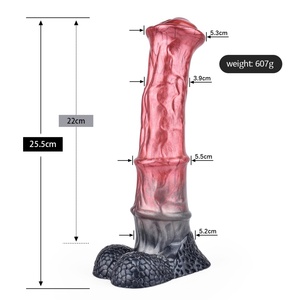 NNSX Dildo de Silicona Suave con Forma de Caballo Gigante, Plug Anal y Vaginal, Dildo Grande para el Ano, Juguetes Sexuales, Herramientas Gay, Estimulador de Masaje de Próstata - Product Image 1