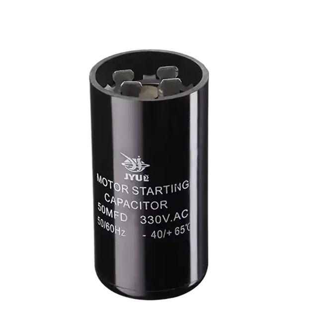 Portable 124-140uf 110v CD60 AC Motor Starting Aluminum Electrolytic Capacitor