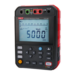 UNI-T UT513B 2.00T/UT513C 5.00T Insulation Resistance Testers 5kV 999 <b>Sets</b> Data IV 600V PI Lithium Battery <b>PC</b> Software - Product Image 2