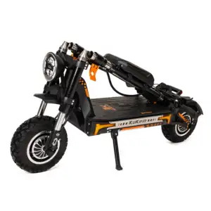 Çift şarj portu, yarım saat tam şarj sadece 4 saat içinde Kukirin G4 MAX elektrikli scooter