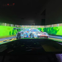 Kit d'élimination des bordures optiques pour triple moniteur, accessoire de visionnement sans coupure pour cockpit de simulation de course