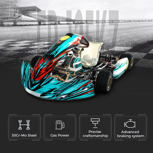 Telaio Professionale per <span class=keywords><strong>Go</strong></span>-<span class=keywords><strong>Kart</strong></span> da Corsa <span class=keywords><strong>125cc</strong></span> a Benzina per Adulti Club di Karting e Flotte a Noleggio - Product Image 5