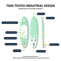 Planche de SUP de randonnée avec 3 ailerons pour sports nautiques en plein air, planche de paddle en PVC tout usage pour adultes, surf et pêche