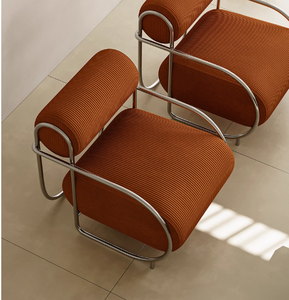 <span class=keywords><strong>Bauhaus</strong></span> canapé simple chaise loisirs créatifs maison bureau Bar luxe chambre café Durable métal matériel - Product Image 6
