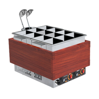 Machine à cuisiner Oden professionnelle, friteuse électrique 20L pour restaurants, idéale pour les Oden et la cuisine de rue