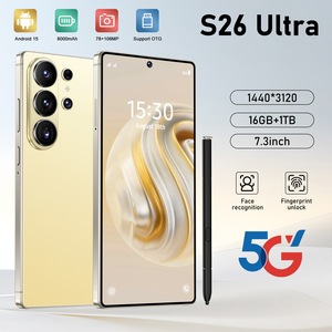 ราคาถูก รุ่น S26 Ultra หน้าจอ 6.9 นิ้ว OctaCore 16G+1TB ระบบปฏิบัติการ Android 14 สมาร์ทโฟน แบตเตอรี่ 5000mAh รองรับซิมคู่ CDMA 4G LTE Wi-Fi 5G - Product Image 4