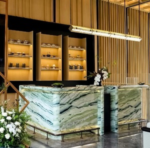 Mármol Jade Shangri <span class=keywords><strong>La</strong></span> |   Piedra Natural Exótica Verde y Blanca Veteada para Hoteles de Lujo y Diseño de Interiores Premium - Product Image 5