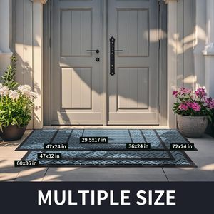 Tapis d'entrée personnalisés avec logo, en matériau industriel, tapis de bienvenue, protection, plusieurs tailles disponibles - Product Image 5