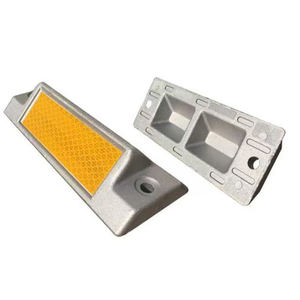 Avertissement de circulation goujon de route réfléchissant sécurité routière reflète coque en aluminium goujon de route veilleuse goujon de route - Product Image 1