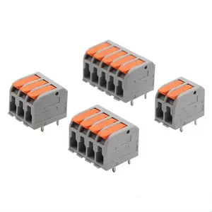 Push In Wire Connector 2 /3/ 5 Pins Quick Wire Terminal Connector 32A Electrical Wiring Connectors High power high current PCB