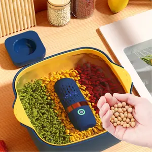 Vamia 휴대용 캡슐 물 발생기 살균기 청소 기계 과일 및 야채 세탁기 청소기 야채 세탁기