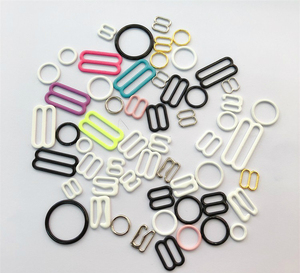 Anneaux et curseurs en métal revêtu pour lingerie, crochets pour maillots de bain, accessoires de <span class=keywords><strong>sous</strong></span>-vêtements - Product Image 5