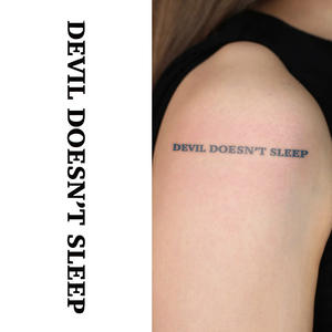 ศิลปะภาษาอังกฤษสักลายสักชั่วคราวสักกึ่งถาวรกันน้ำได้นาน2สัปดาห์รอยสักสมุนไพรเหมือนจริงสำหรับร่างกาย - Product Image 2