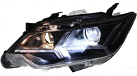 Conjunto de Faros Delanteros LED Modificados para Toyota Camry 2015-2017 XV50, Repuesto de Faros Delanteros para Automóvil, Suministro de Fábrica de Autopartes