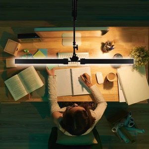 2022スイングアームデスクランプUSB、アイケア調光可能読書灯、クランプ付きスイングアーム<span class=keywords><strong>LED</strong></span>デスクランプ - Product Image 2