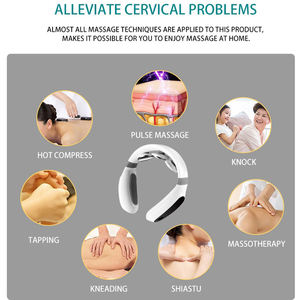 Neue Erfindung: Wiederaufladbarer Elektrischer Nackenmassagegerät mit EMS-Puls, Wärme & Vibration - Lithium-Batterie-Betrieben - Product Image 5
