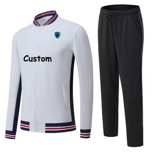 Chándal Personalizado de Nueva Temporada para Hombre y Niños, Uniforme de Fútbol con el Logotipo de tu Club, Chaqueta de Fútbol con Botones - Product Image 4