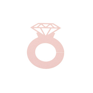12 Segnaposto a Forma di Anello con Diamante per Tavoli da Matrimonio, Marcatori per Bicchieri di Champagne, Eleganti Decorazioni per Addio al Nubilato - Product Image 4