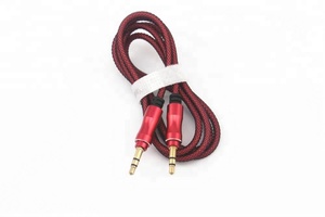 Chapado en cabeza <span class=keywords><strong>de</strong></span> Metal trenzado <span class=keywords><strong>de</strong></span> 3,5mm Aux <span class=keywords><strong>Cable</strong></span> <span class=keywords><strong>de</strong></span> <span class=keywords><strong>Audio</strong></span> <span class=keywords><strong>auxiliar</strong></span> <span class=keywords><strong>Cable</strong></span> <span class=keywords><strong>de</strong></span> vídeo <span class=keywords><strong>para</strong></span> <span class=keywords><strong>iPhone</strong></span> auriculares Mac mini - Product Image 3