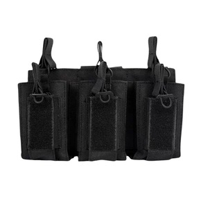 Borsa accessori per caricatore in triplo Nylon multiuso per appassionati di sicurezza - Product Image 5