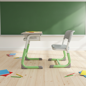 Mesas y sillas para estudiantes modernas, resistentes y regulables, ideales para colegios y centros <span class=keywords><strong>de</strong></span> clases particulares - Product Image 2