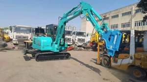 Excavadora de cadenas pequeña japonesa Kobelco SK60 usada de 6 toneladas, excavadoras pequeñas Komatsu de alta eficiencia, Kobelco SK35, SK50, SK55, SK75 - Product Image 6