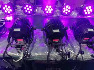 7Leds 10w UV Led luce del palcoscenico matrimonio natale Led <span class=keywords><strong>Par</strong></span> luci - Product Image 5