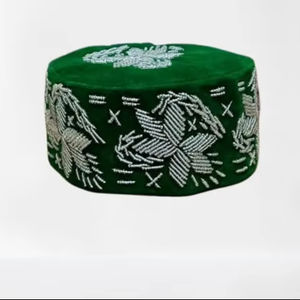 Elegante Gorro Nigeriano Fila Gobi de Lujo para Ocasiones Culturales - Product Image 1