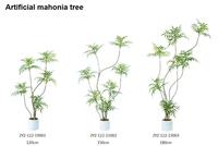 Grandes plantes artificielles, plantes artificielles Mahonia Fortunei pour l'intérieur, le bureau, la maison, le salon, le sol, la terrasse, l'aménagement paysager, la décoration de la véranda