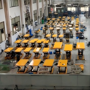 แท่นยกแบบกรรไกรไฟฟ้าสำหรับงานหนัก ระบบไฮดรอลิก สำหรับการขนย้ายวัสดุในโรงงาน - Product Image 5